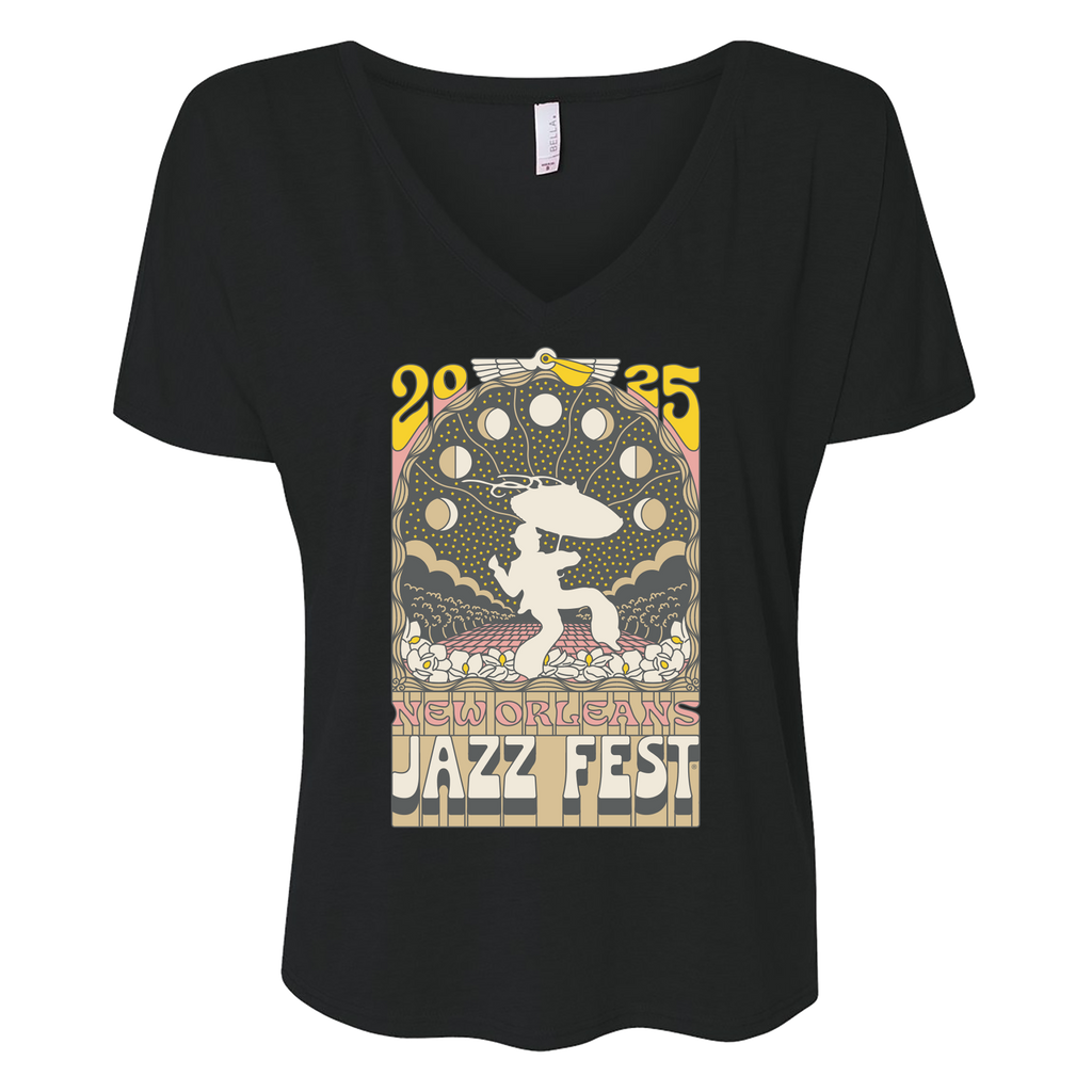 Women's Large Black JazzFest L1 