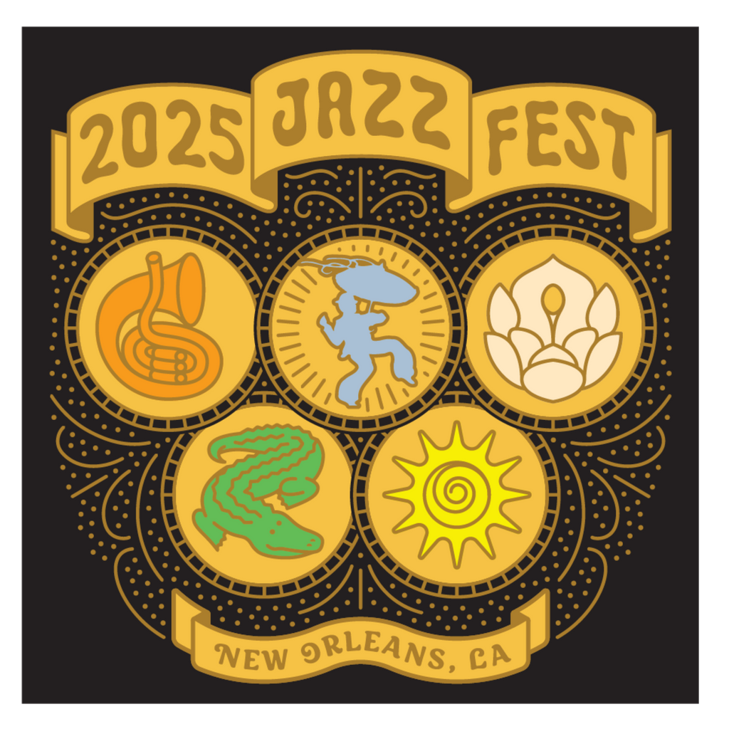 One Size Black JazzFest ST4 